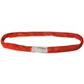 Us Cargo Control Endless Polyester Round Lifting Sling - 24' (Red) PRS5-24
